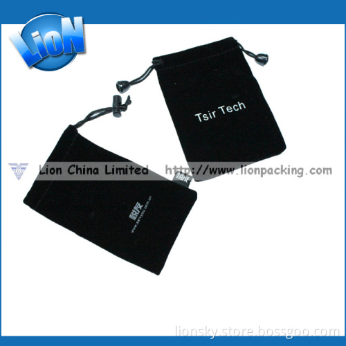 Custom Soft Velvet Smart Phone Pouch as Gift Accessory (R-049)